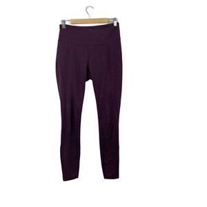 PrAna Medium Ankle Legging Pants So Soft Red Stretch Yoga Athletic Womens